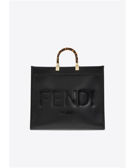 fendi sunshine large black